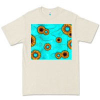 Bone turquoise gemstone sunflower Premium Tee - JahusDesignShop