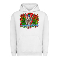 Pigment Lunar Rock punk rock Merry Christmas Urban Hoodie - CowhideDigitalArt