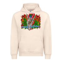 Sandshell punk rock Merry Christmas Urban Hoodie - CowhideDigitalArt