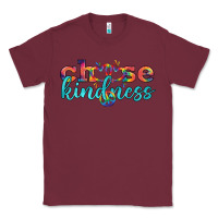 Burgundy Lgbtq Choose Kindness With Heart And Peace Classic Tee - BundleAndBundleShop