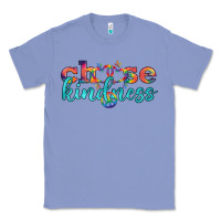 Colony Blue Lgbtq Choose Kindness With Heart And Peace Classic Tee - BundleAndBundleShop