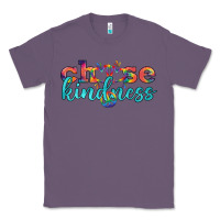 Lavender Lgbtq Choose Kindness With Heart And Peace Classic Tee - BundleAndBundleShop