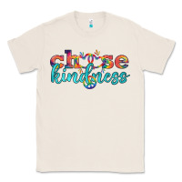 Natural Lgbtq Choose Kindness With Heart And Peace Classic Tee - BundleAndBundleShop