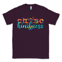 Plum Lgbtq Choose Kindness With Heart And Peace Classic Tee - BundleAndBundleShop