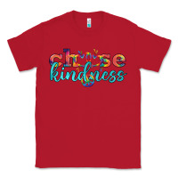 Red Lgbtq Choose Kindness With Heart And Peace Classic Tee - BundleAndBundleShop