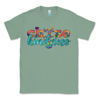Sage Lgbtq Choose Kindness With Heart And Peace Classic Tee - BundleAndBundleShop