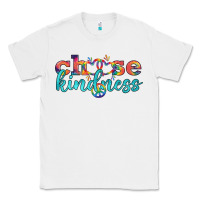 White Lgbtq Choose Kindness With Heart And Peace Classic Tee - BundleAndBundleShop
