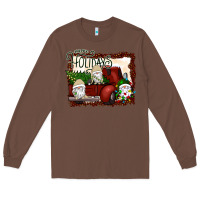 Chestnut happy holidays gnomes Christmas Truck Long Sleeve Tee - Bettercallsaul