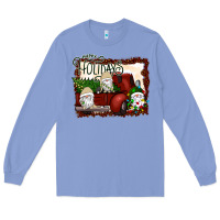 Colony Blue happy holidays gnomes Christmas Truck Long Sleeve Tee - Bettercallsaul