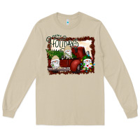 Mushroom happy holidays gnomes Christmas Truck Long Sleeve Tee - Bettercallsaul