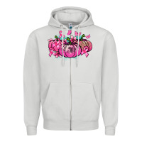 Cancer Pumpkins Cancer Awareness Zipper Hoodie | Teevron