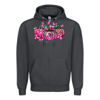 Smoke Cancer pumpkins Cancer Awareness Zipper Hoodie - HowdyJamesFarm