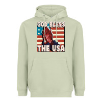 Matcha God Bless the USA Heavyweight Hoodie - FaDigitalArtStudio
