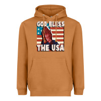 Meerkat God Bless the USA Heavyweight Hoodie - FaDigitalArtStudio