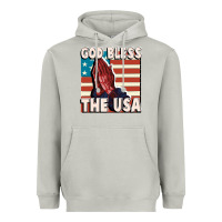 Moon Dust God Bless the USA Heavyweight Hoodie - FaDigitalArtStudio