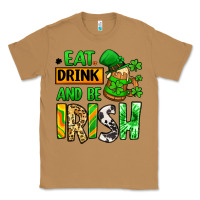 Toasted Coconut Eat drink and be Irish St. Patrick's Classic Tee - LillyAllenDesigns