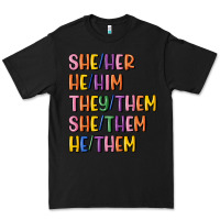Black lgbtq pronouns Premium Tee - MaliasSmallBusiness