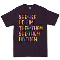 Plum lgbtq pronouns Premium Tee - MaliasSmallBusiness