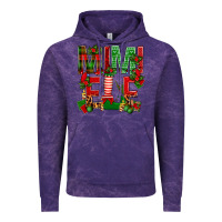 Cloud Purple Christmas Mimi Elf Vintage Hoodie - BundleAndBundleShop