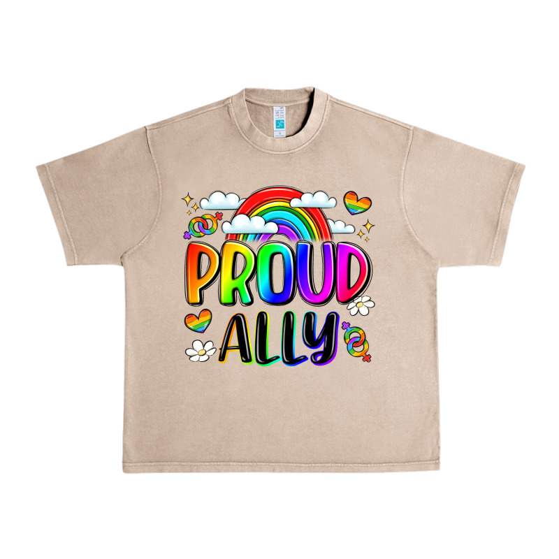 Proud Ally Urban Heavy Tee by LillyAllenDesigns | Teevron