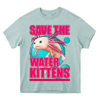 Arona save the water kittens axolotl Heavy Core Tee - Jasminsmagicworld