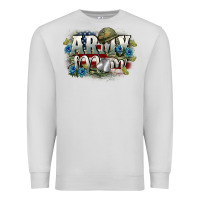 Dove Grey Army mom Mother's Day Premium Sweatshirt - FaDigitalArtStudio