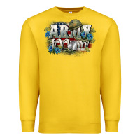 Lemon Army mom Mother's Day Premium Sweatshirt - FaDigitalArtStudio