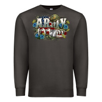 Smoke Army mom Mother's Day Premium Sweatshirt - FaDigitalArtStudio