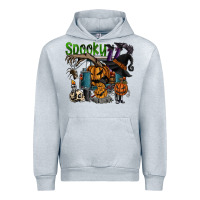 Heather Grey spooky Urban Hoodie - SublimationCraftShop