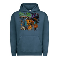 Pigment Midnight Navy spooky Urban Hoodie - SublimationCraftShop
