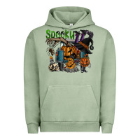 Pigment Oil Green spooky Urban Hoodie - SublimationCraftShop