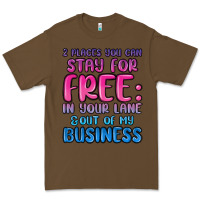 Cacao 2 places you can stay for free in your lane and ou Premium Tee - MaliasSmallBusiness