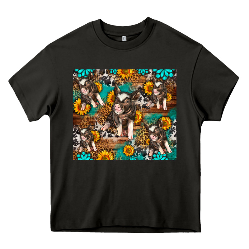 Western Pigs Heavy Core Tee by LillyAllenDesigns | Teevron