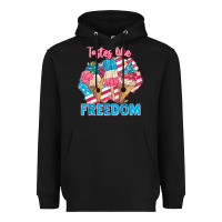 Black Tastes like freedom 4th of July Heavyweight Hoodie - FaDigitalArtStudio