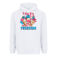 White Tastes like freedom 4th of July Heavyweight Hoodie - FaDigitalArtStudio