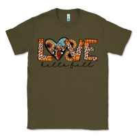 Army Green hello fall love Classic Tee - JahusDesignShop