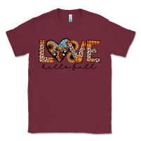 Burgundy hello fall love Classic Tee - JahusDesignShop