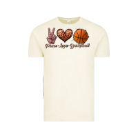 Vintage Arctic peace love basketball Vintage Tee - JahusDesignShop