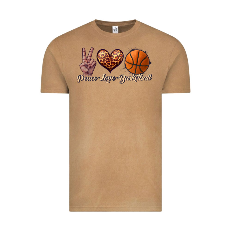 Peace Love Basketball Vintage Tee by JahusDesignShop | Teevron