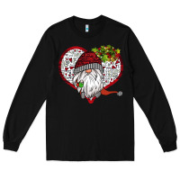 Black Valentine's Day Gnome Long Sleeve Tee - Bettercallsaul