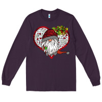 Plum Valentine's Day Gnome Long Sleeve Tee - Bettercallsaul