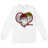 White Valentine's Day Gnome Long Sleeve Tee - Bettercallsaul