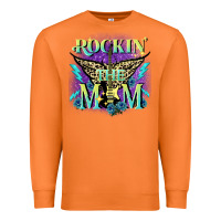 Carrot Rockin' the mom Mother's Day Premium Sweatshirt - FaDigitalArtStudio