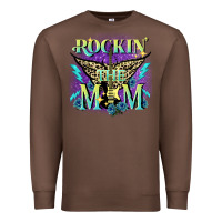 Chestnut Rockin' the mom Mother's Day Premium Sweatshirt - FaDigitalArtStudio