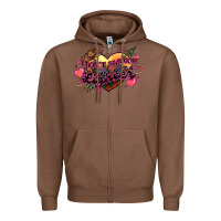 Chestnut I don't smoke but he's got a lighter Zipper Hoodie - HowdyJamesFarm