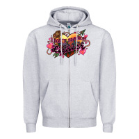 Heather Grey I don't smoke but he's got a lighter Zipper Hoodie - HowdyJamesFarm