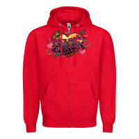 Red I don't smoke but he's got a lighter Zipper Hoodie - HowdyJamesFarm