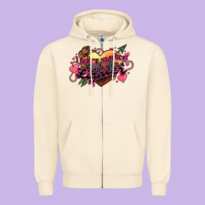 I Don't Smoke But He's Got A Lighter Zipper Hoodie Designed By Howdyjamesfarm