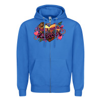 True Royal I don't smoke but he's got a lighter Zipper Hoodie - HowdyJamesFarm