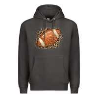 Smoke American Football Leopard Premium Hoodie - CowCowDesign